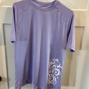 Lavender Swirl Swimshirt